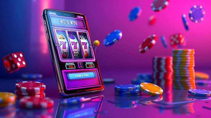 Pengguna menikmati live casino c1000 melalui perangkat mobile di waktu luang