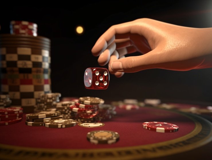 Ilustrasi panduan bermain bertanggung jawab di platform live casino digital